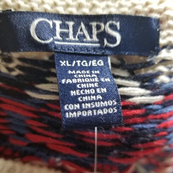 {Chaps} 🆕️ Andrea Fairisle Sweater - Picture 9 of 13
